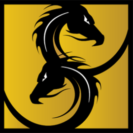 The Star Privacy mark: two dragons coiled against each other